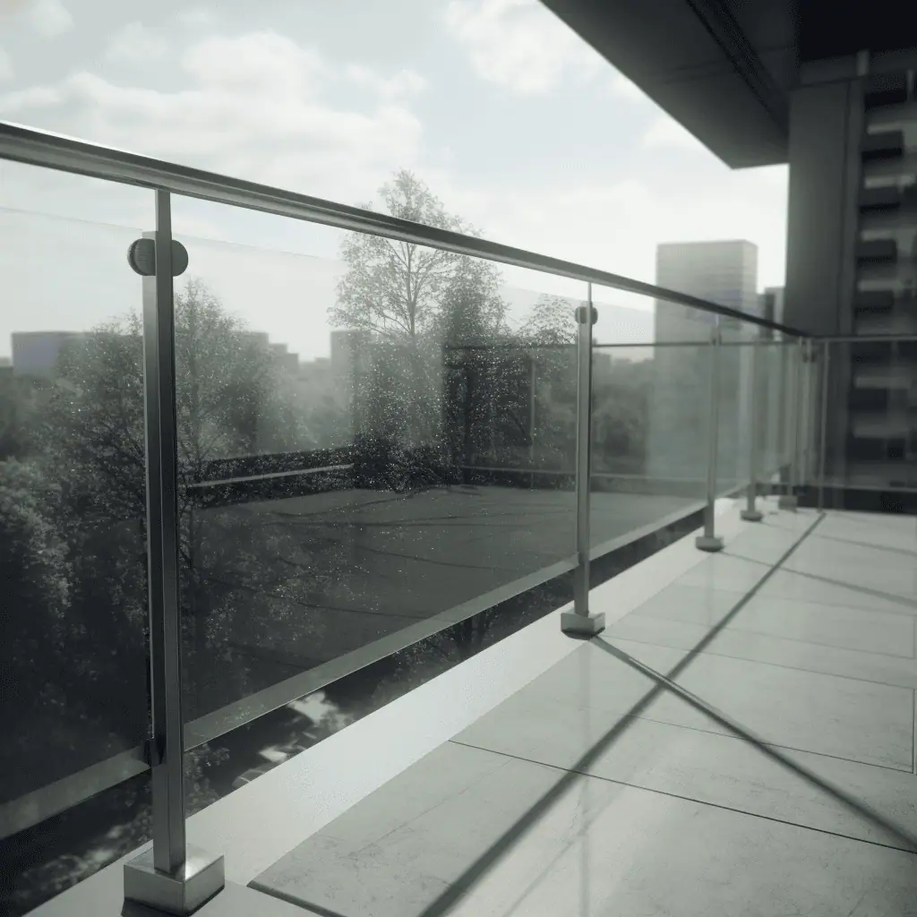 Glass Railing Enhanced Natural Light