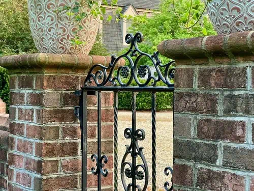 Wrought Iron in Landscape Design