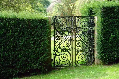 Wrought Iron in Landscape Design